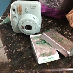 Instax mini 9 with 2 packs of film